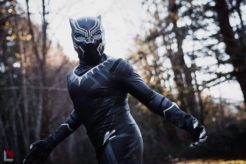 Illustration for article titled Here's Some A+ Black Panther Cosplay